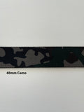 WEBBING: 38MM  Camo Print