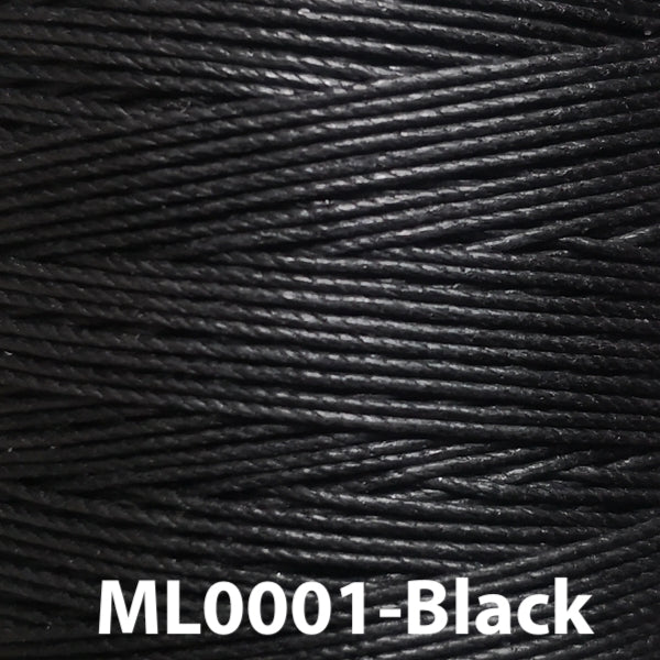 Large Spool Polyester Thread Size #20: Black